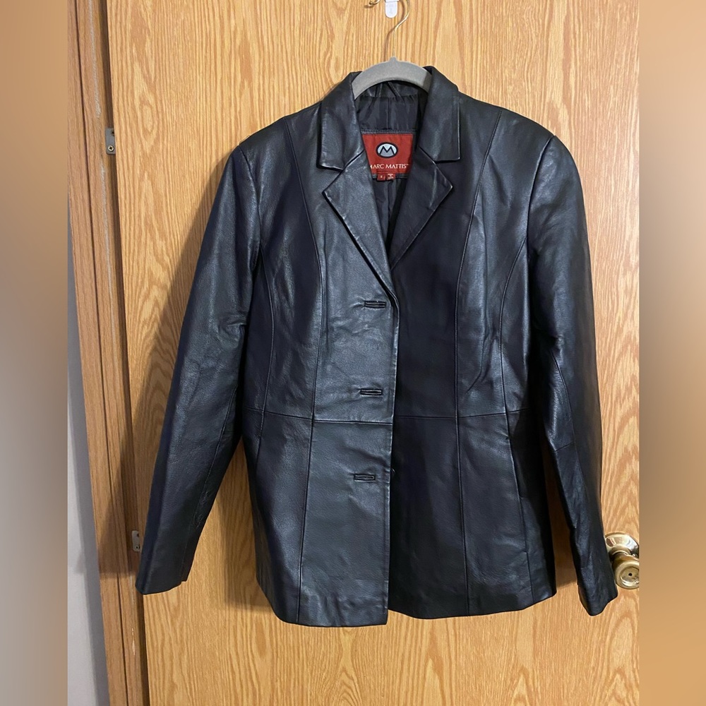 Marc Mattis leather jacket